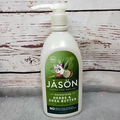 Jason~  Moisturizing Herbs & Shea Butter Body Wash with Vitamin E 30oz - Image 1 of 3