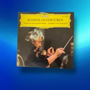 Rossini Karajan Overtures Vinyl Lp Deutsche Grammophon Records 2530 144 EX / EX - Picture 1 of 9