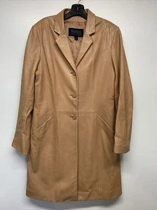 Vintage 80’s Women’s Wilsons Pelle Studio Genuine Leather Medium / Large Coat - Picture 1 of 14