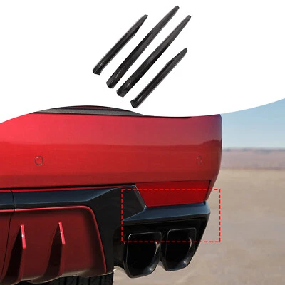 Carbon FIber Rear Bumper Side Corner Cover Trim For Cadillac Escalade 2021-2025 Foto 1 de 4