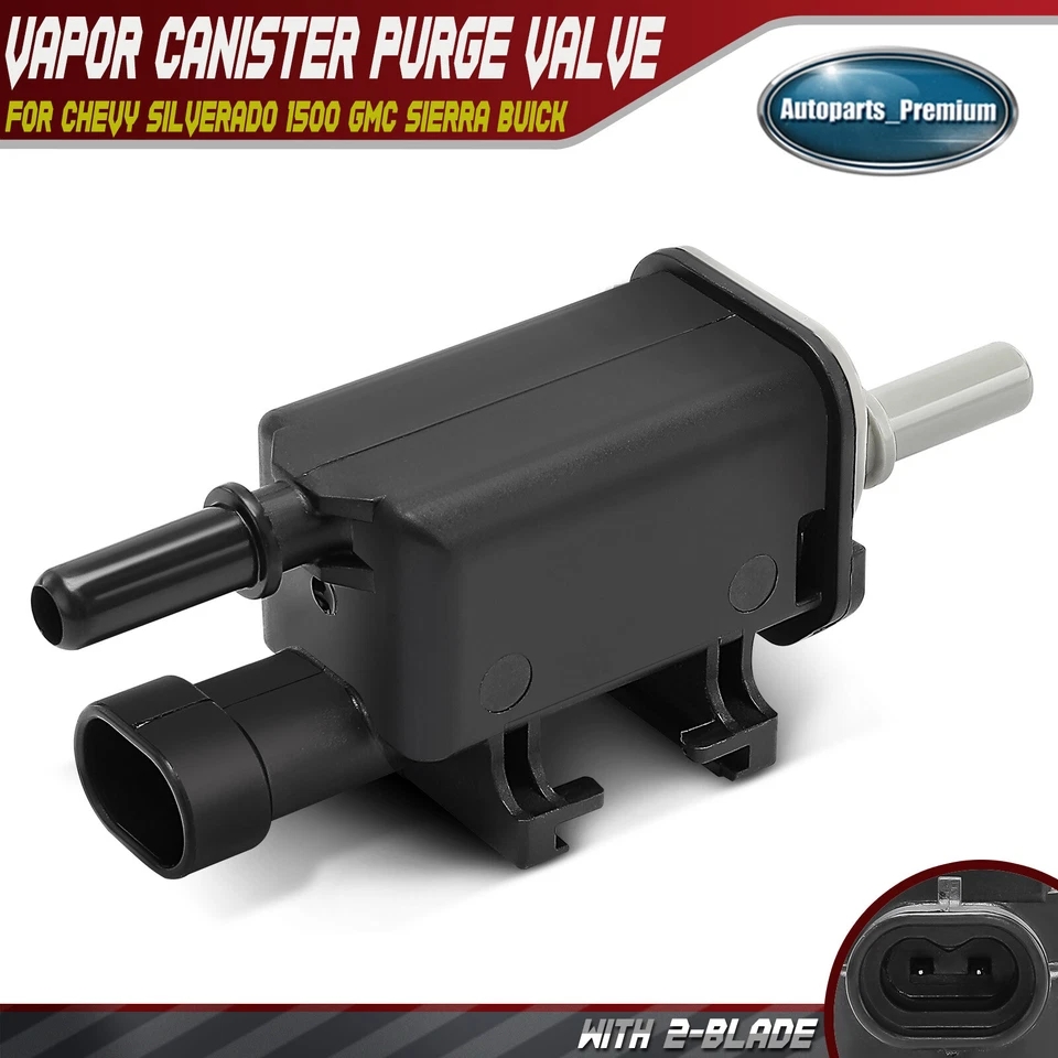 Solenoide de válvula de purga de bote de vapor para Chevy Silverado 07-18 GMC Cadillac Buick Foto 1 de 4