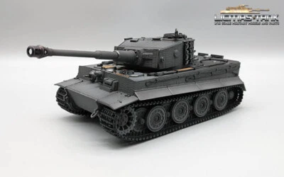 1:24 RC Panzer Deutscher Tiger 1 Späte Version GRAU  Taigen Infrarot-Kampfsystem - Bild 1 von 4