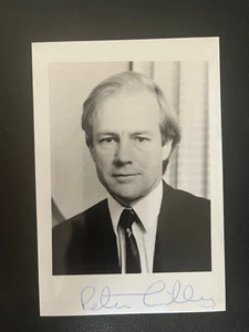 PETER LILLEY - CONSERVATIVE PARTY POLITICIAN - EXCELLENT SIGNED PHOTOGRAPH - Foto 1 di 1