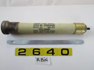 WESTINGHOUSE 423D814A35 TYPE RBA-RDB-2 POWER FUSE REFILL - Picture 1 of 8