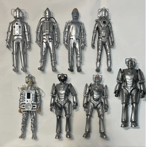 Vintage Character Options DR WHO 5" Action figure CYBERMAN Age Steel Lot 2006 Cover
