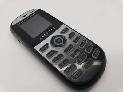 (UNLOCKED) Dark Grey ALCATEL One Touch 209 Mobile Phone UK3POST - Image 1 of 4