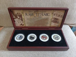 100th Anniversary RMS Titantic Coin Set. Legal Tender by Matthew Mint - Picture 1 of 8