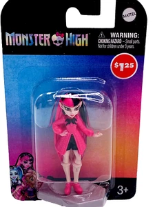 NOC Monster High Micro Figur Draculaura 2,5" Mattel 2024 - Bild 1 von 2
