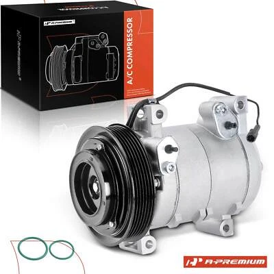 AC Compressor with 6-Groove for Isuzu Amigo Rodeo Sport Trooper Honda Passport - Image 1 of 4