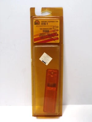 Glo-Brite Side Marker Lamp Ford Ranger/Bronco II 1988 Amber Left 416-1 092424WT2 - Image 1 of 4