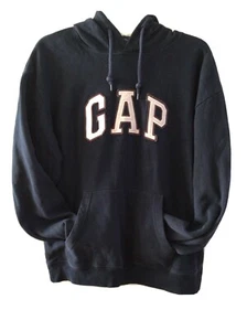 Men's Gap Hooded Long Sleeve Blue Sweatshirt Size M - Picture 1 of 7