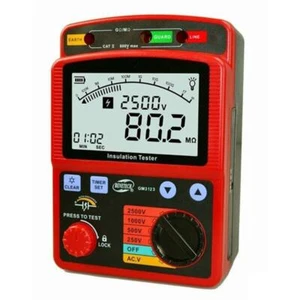 NUOVO 100% Originale GM3125 Isolamento Digitale 5000V Megger Ohm Voltmetro - Foto 1 di 11