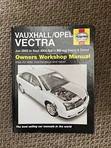 Haynes Vauxhall/Opel Vectra June 2002 To Sept 2005 ( 02 To 55) Petrol/Diesel - Picture 1 of 2