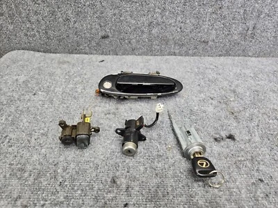 Manija de puerta derecha con interruptor de tablero de encendido interruptor lcok juego de llaves lexus sc400 OEM Foto 1 de 4