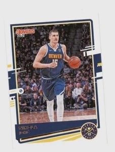 Nikola Jokic Denver Nuggets Panini Donruss Base 7 2020-21 - Imagen 1 de 2