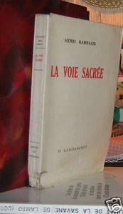 "La Voie Sacrée" Henri RAMBAUD Edition Originale Lardanchet 1946 sur vélin 1/50 - Picture 1 of 1
