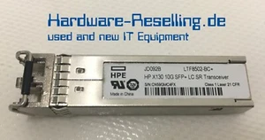 Original HP - JD092B - X130 10G SFP+ LC SR Transceiver-Modul LTF8502-BC+ - Bild 1 von 3