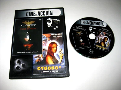 The Crow City Of Angeles - Cyborg 2 DVD Two Movies - Image 1 of 2