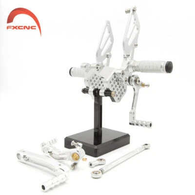 Para DUCATI 749/999/748/919/996/998 CNC Reposapiés Pedales Foto 1 de 4