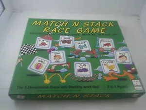 Vintage "Match 'N Stack Race Game" by Cadaco - 1988 Edition COMPLETE!! - Picture 1 of 5