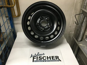Original VW Skoda Stahlfelge 6Jx15H2 ET47 LK112 rallyeschwarz 1K0601027C 03C - Bild 1 von 1