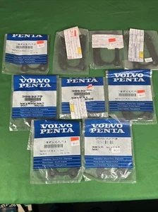 lot of 9 BRP OMC Cobra Volvo Penta 3853279 carburetor mounting gaskets  (1H) - Picture 1 of 3