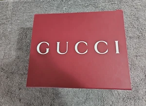 Authentic Gucci Maroon Red Empty BOX 10.5"x8.5"x4.5" - Picture 1 of 8