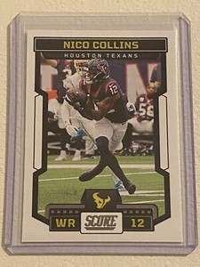 2023 Score Football #7 Nico Collins - Houston Texans