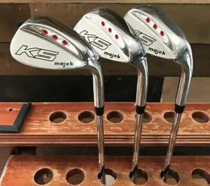 Juego de cuñas RH Majek Golf +1" para hombre: 52° GW, 56° SW, 60° LW Reg Flex 30-23BW - Imagen 1 de 12
