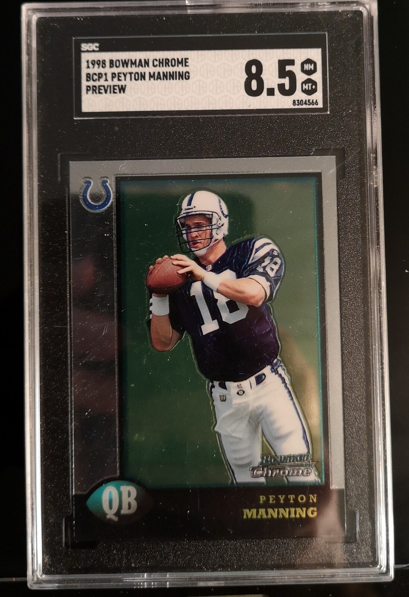PEYTON MANNING BOWMAN CHROME #1 RC マニング(Bowman Peyton PEYTON MANNING BOWMAN CHROME #1 RC マニング(Bowman Peyton