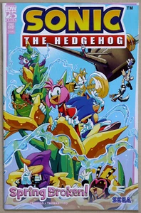 Sonic the Hedgehog Spring Broken #1A - IDW Publishing - J Trujillo - A.B Thomas - Imagen 1 de 2