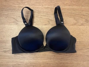Victoria's Secret Black Starburst 36A Very Sexy Bombshell Push Up Add 2 Cup Bra - Picture 1 of 2