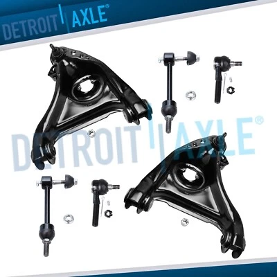 Kit de barras de amarre de brazos de control inferiores delanteros para Ford Crown Victoria Town Car 1998-2002 Foto 1 de 4