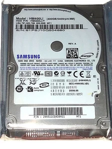Samsung Spinpoint M6 HM400LI 400GB Internal 5400RPM 2.5" (HM400LI) - Picture 1 of 1