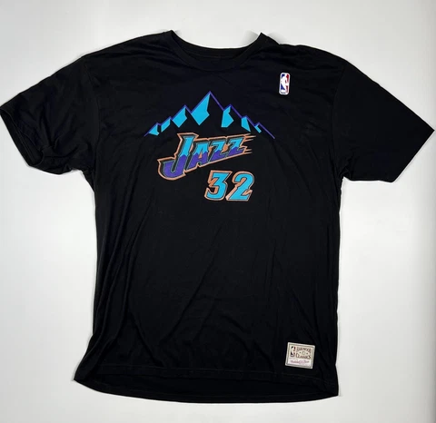 Utah Jazz NBA Reload Player Mitchell & Ness T Shirt Size XXL Cover