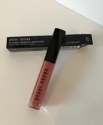 BOBBI коричневый измельченный масло настоянный блеск в бафф ~ 0,2 унц / 6 мл ~ полный размер, новый в коробке - Изображение 1 из 4