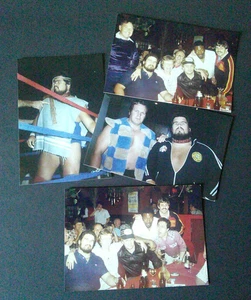 Moondog Ed Moretti - 4 foto a colori (anni '90) Bruno Bekkar, Bruce & Keith Hart - Foto 1 di 2