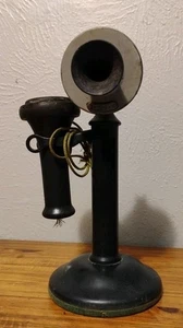 Vntg The American Bell Telephone Comp. Candlestick Telephone #329* Parts Only - Picture 1 of 24