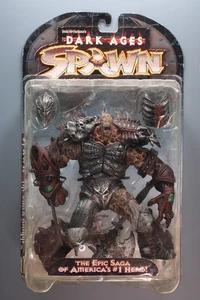 Spawn The Black Knight | Silver Armor | Dark Ages | 1998 McFarlane Toys | Nuevo en caja - Imagen 1 de 4