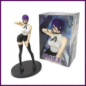 Figura de anime de hombre motosierra de 19 cm figura de juguete modelo de anime de pie - Imagen 1 de 24