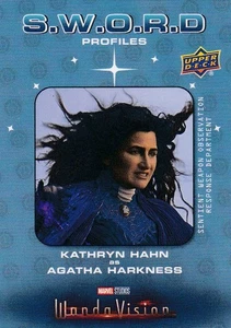 Cubierta superior WandaVision S.W.O.R.D. 2022 Inserto de perfiles #SP-3 KATHRYN HAHN - Imagen 1 de 1