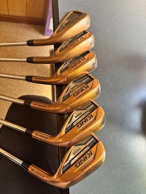 Cobra KING tour MIM Copper Iron Set 5-pw / NS Pro Modus3 120X - Image 1 of 4