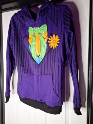 NUEVO CON ETIQUETAS DC Comics Joker y Harley Quinn Sudadera con Capucha Reversible para Mujer Grande Juegos con disfraces Foto 1 de 4
