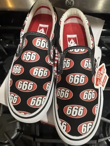 2017 Vans X Supreme Black 666 Slip-On Pro VN0A347VOX3 Size 10 - Picture 1 of 10