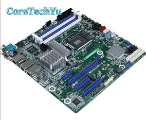Placa madre ASRock Rack E3C246D4U2-2T C246 M-ATX LGA1151 doble 10 GbE 8xSATA DDR4- - Imagen 1 de 2