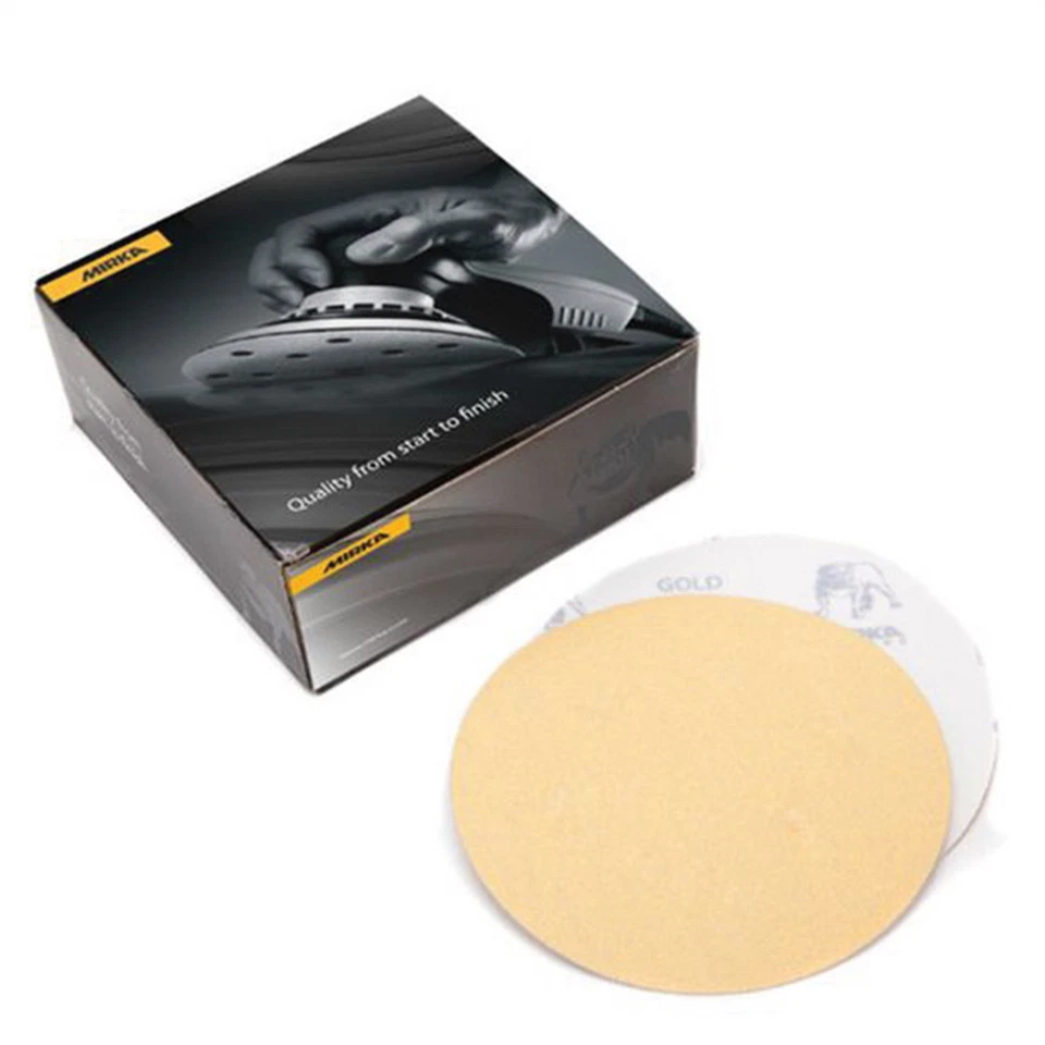 Mirka Abrasives Bulldog Gold 23622180 23 Series Semi-Open Coated Grip-On Sanding Foto 1 de 1