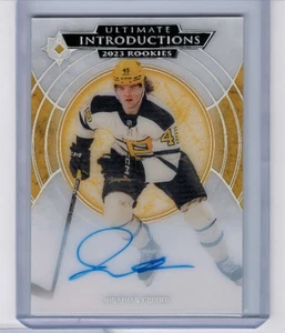 2024-25 Ultimate Collection Jonathan Gruden 2023-24 Introductions Rookie Auto RC - Bild 1 von 1