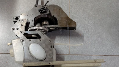 Robbe Futura SE Mechanik mit Anbauteilen   gebraucht und schmutzig - Bild 1 von 4