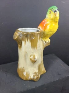 Vintage Papagei Knospen Vase - GOLD CASTLE JAPAN - keine Beschädigungen - Bild 1 von 4