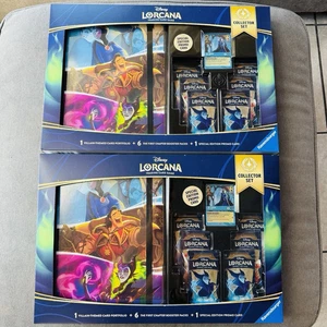 LOT OF 2 - Disney LORCANA First Chapter Collector Set 6 Packs Portfolio Costco - Picture 1 of 5